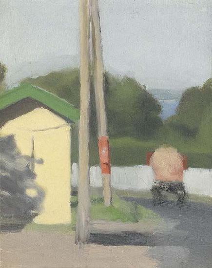 Clarice Beckett The Bus Stop,